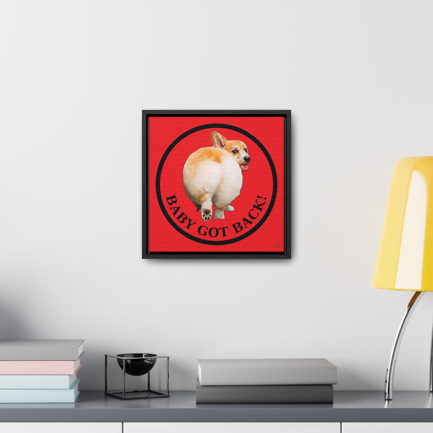 Baby Got Back - Framed on Canvas