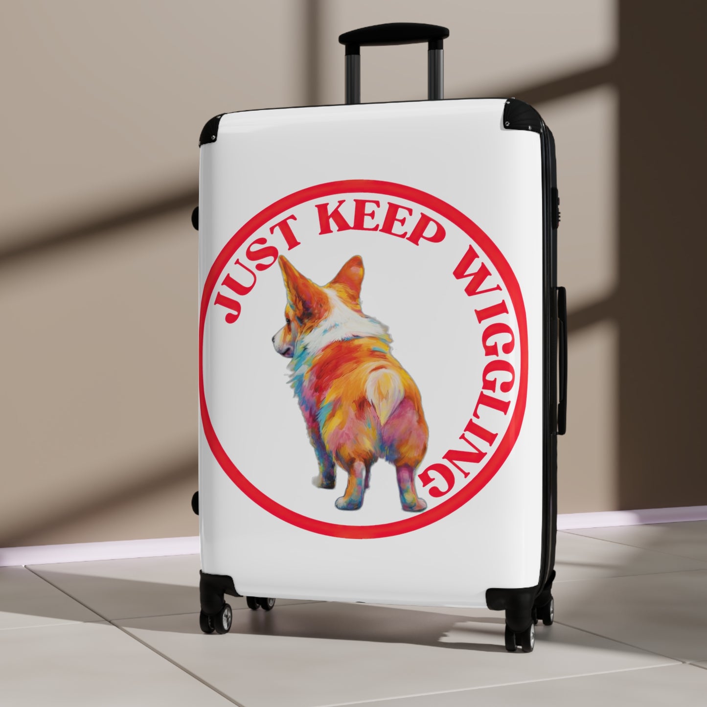 Just Keep Wiggling - Suitcase