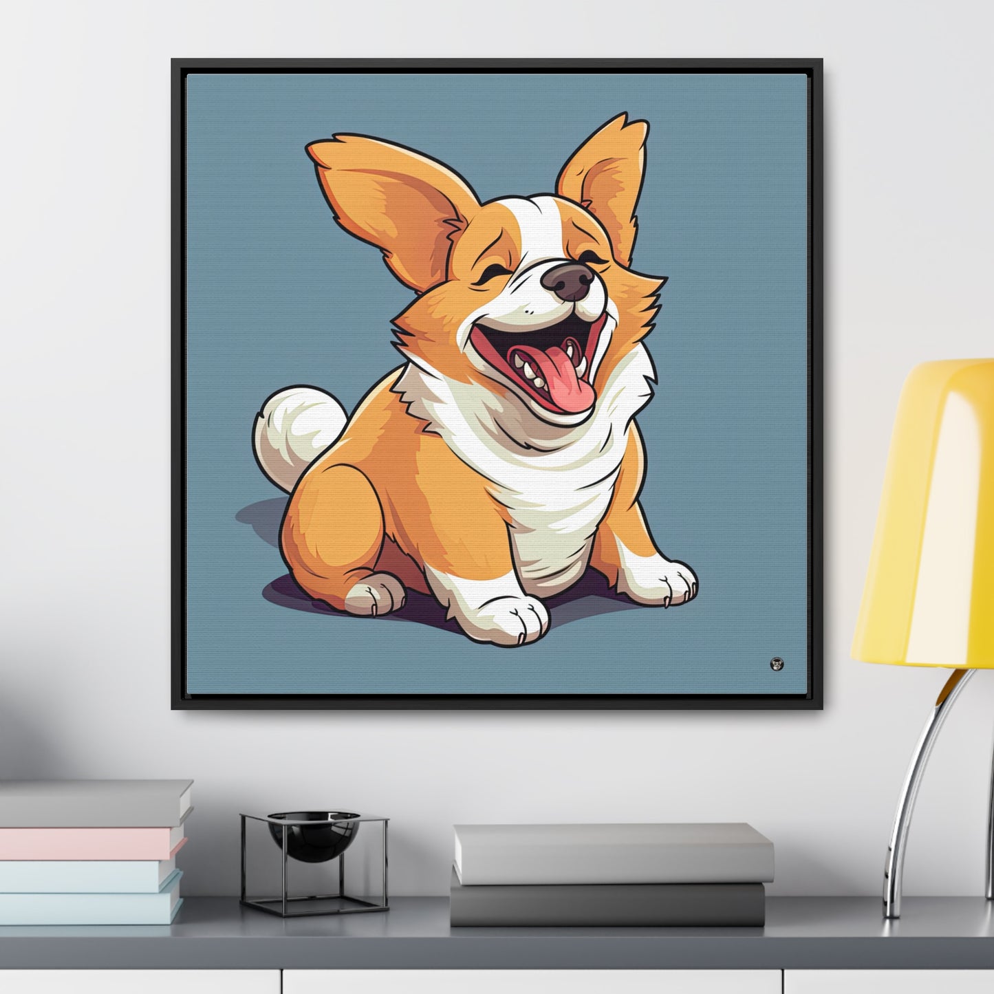 Jolly Jiggler - Framed on Canvas