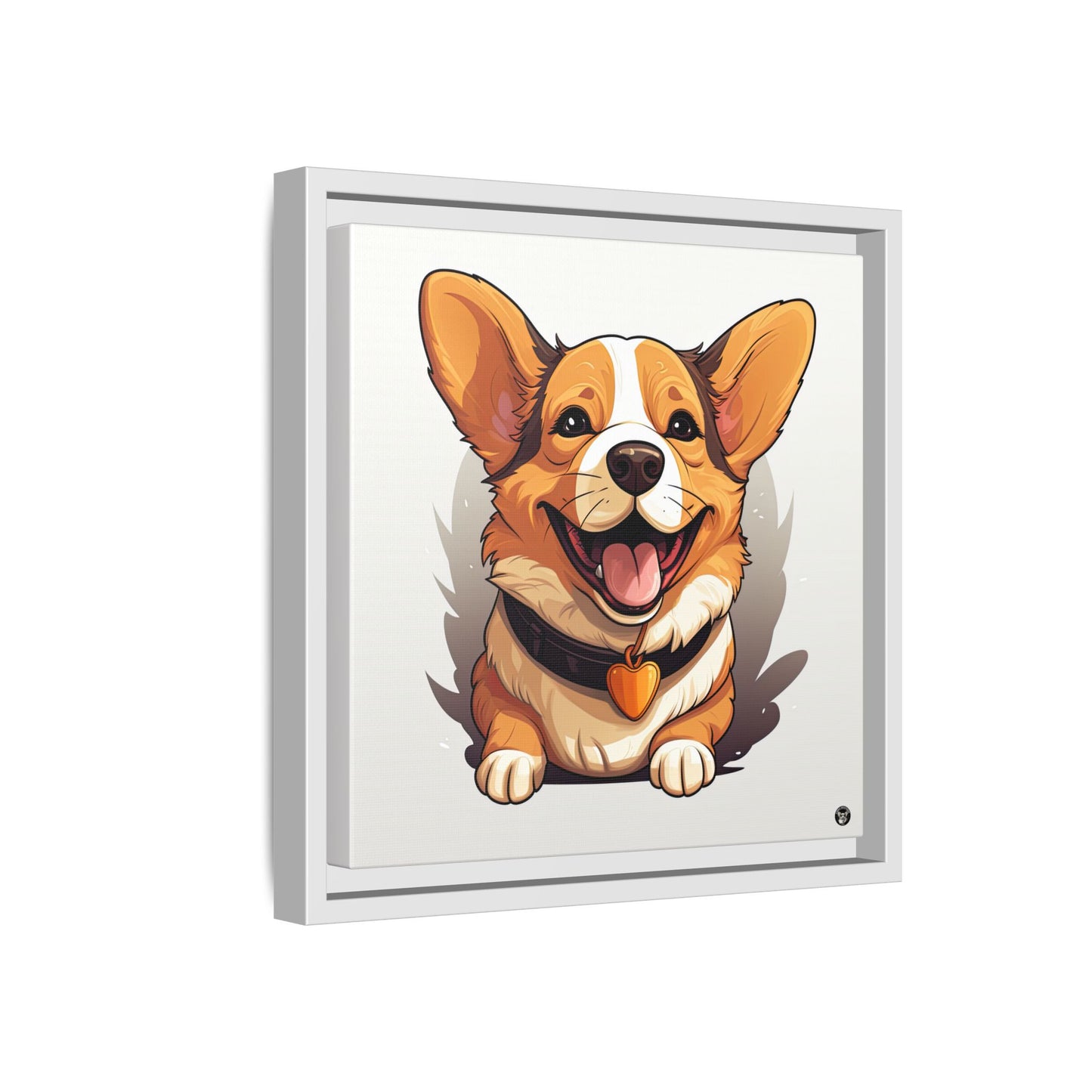 Puppy Love on Canvas