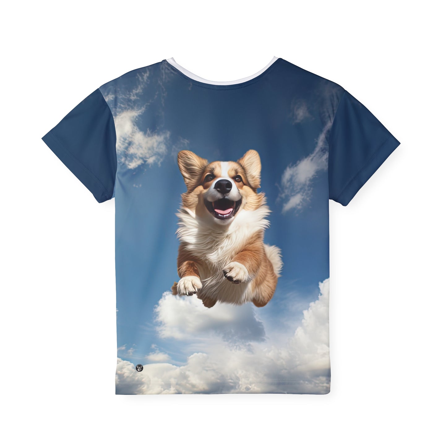 T-shirt de sport Super Corgi pour enfants