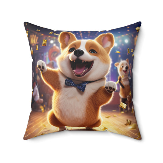 Party Pup - Throw Pillow
