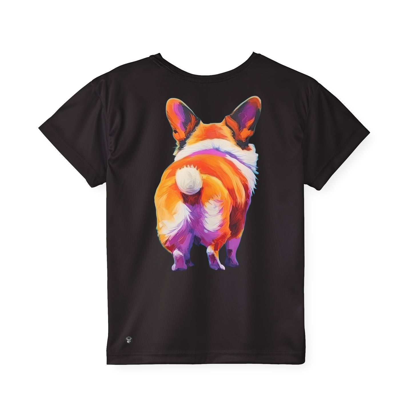 Corgi Butt Kid's Sports Tee