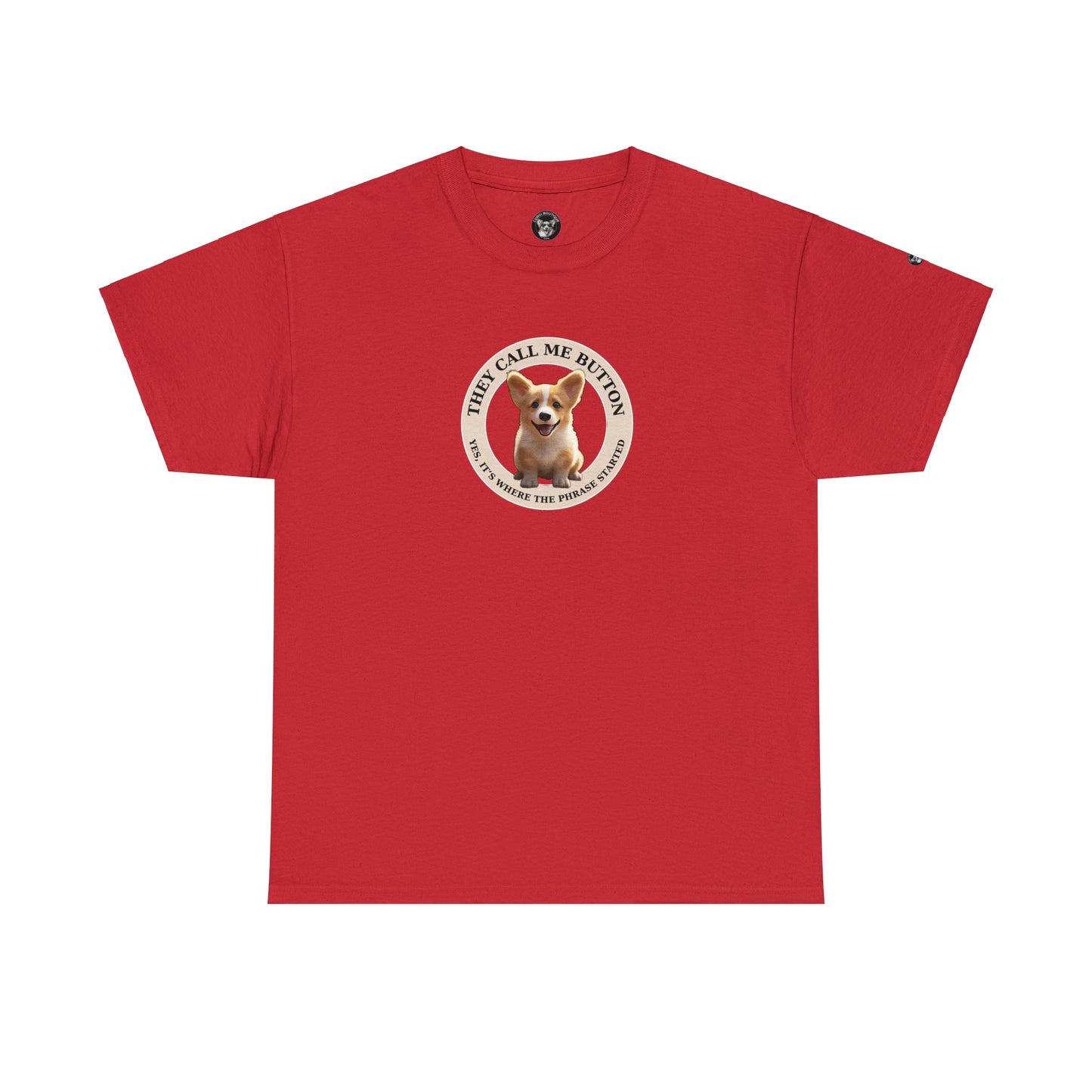Cute as a Button - Unisex Heavy Cotton Tee