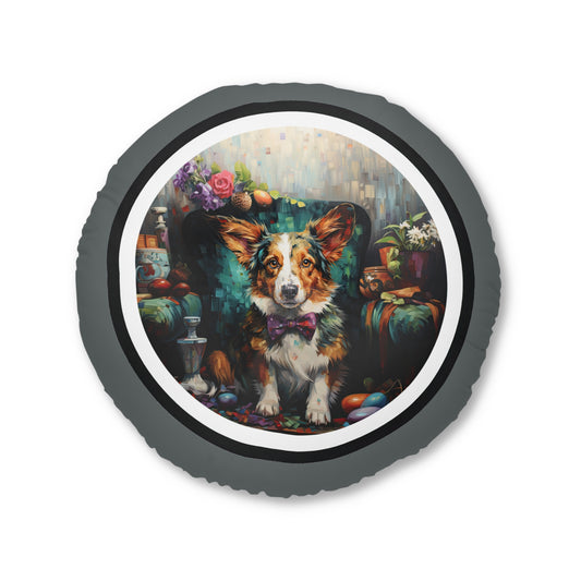 Formal Corgi - Floor Pillow