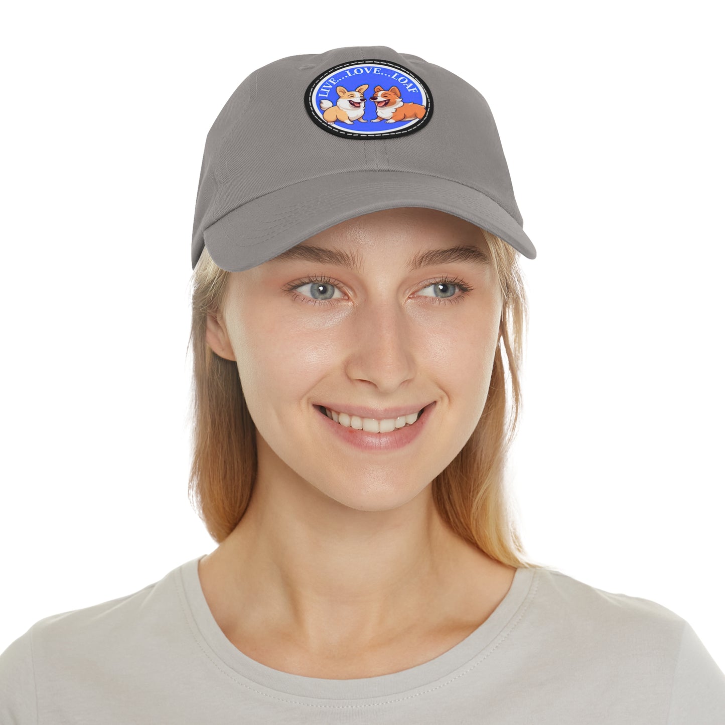 Live...Love...Loaf - Cap with Leather Patch