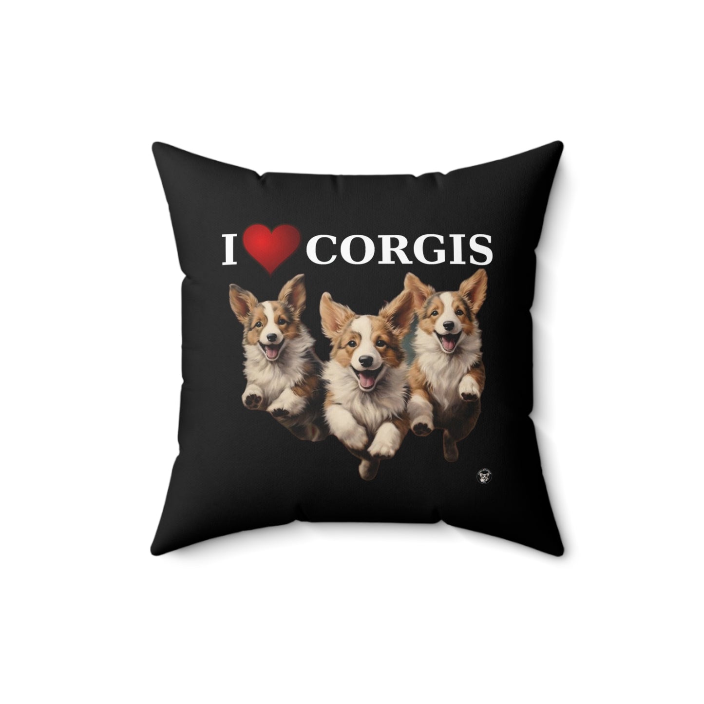 I Heart Corgis - Throw Pillow