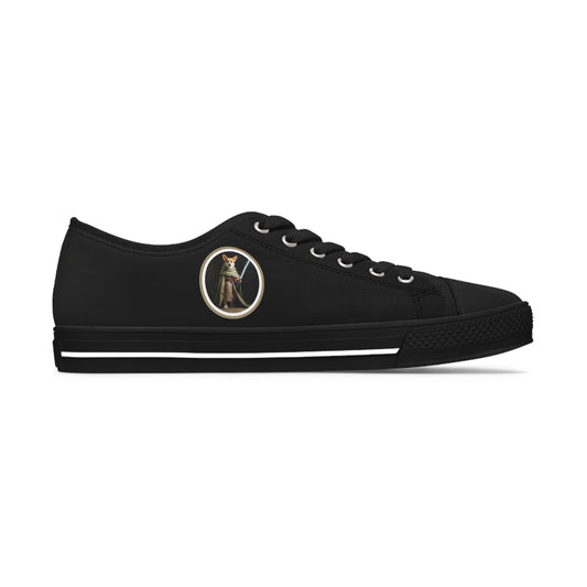 Jedi Corgi - Women's Low Top Sneakers