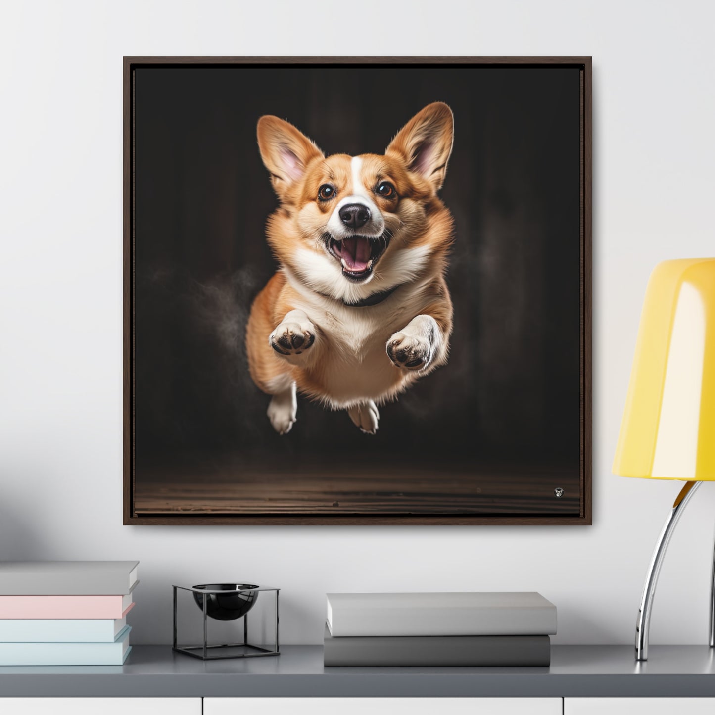 The Greeter - Framed on Canvas