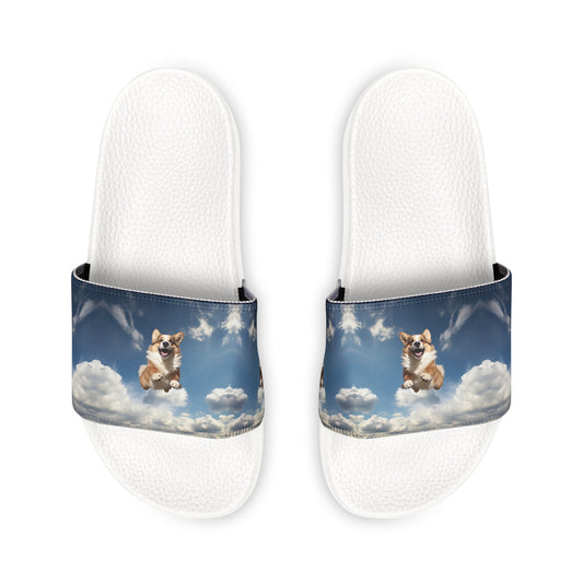 Super Corgi - Men's Slide Sandals