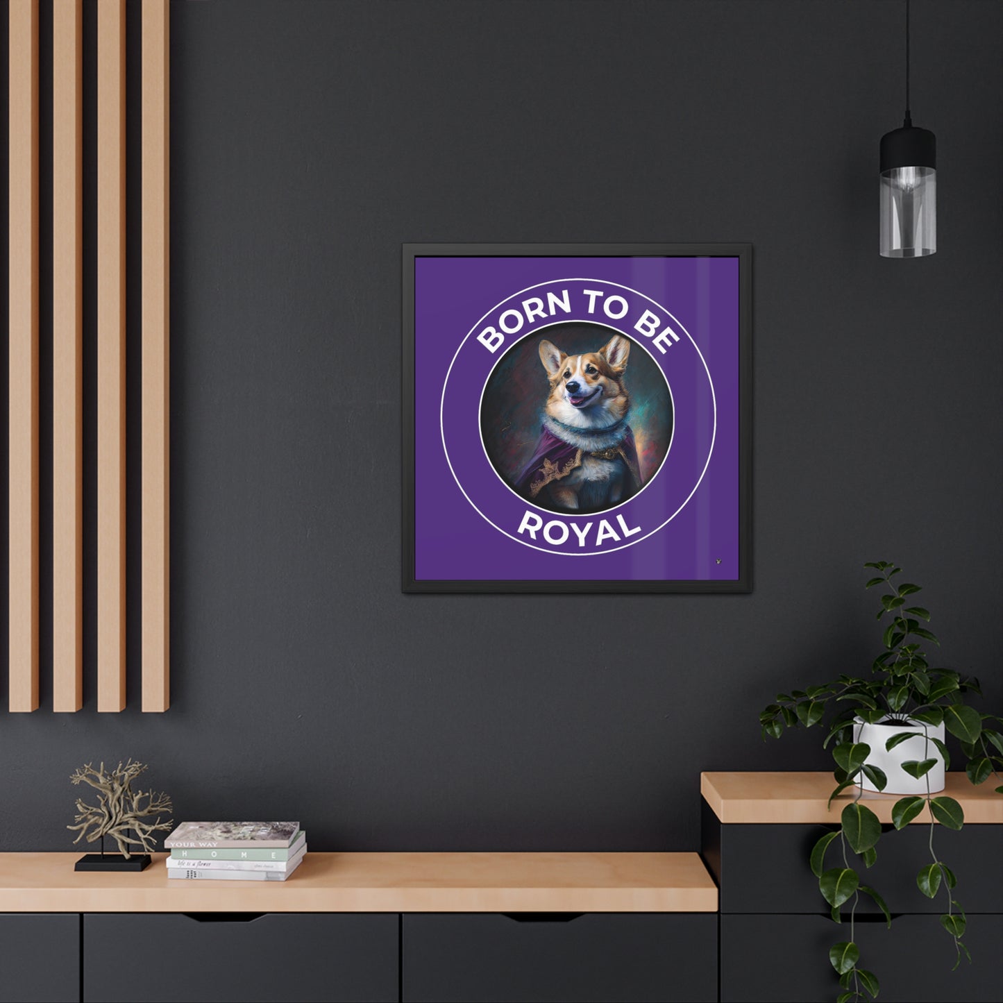 Born To Be Royal - Framed Print