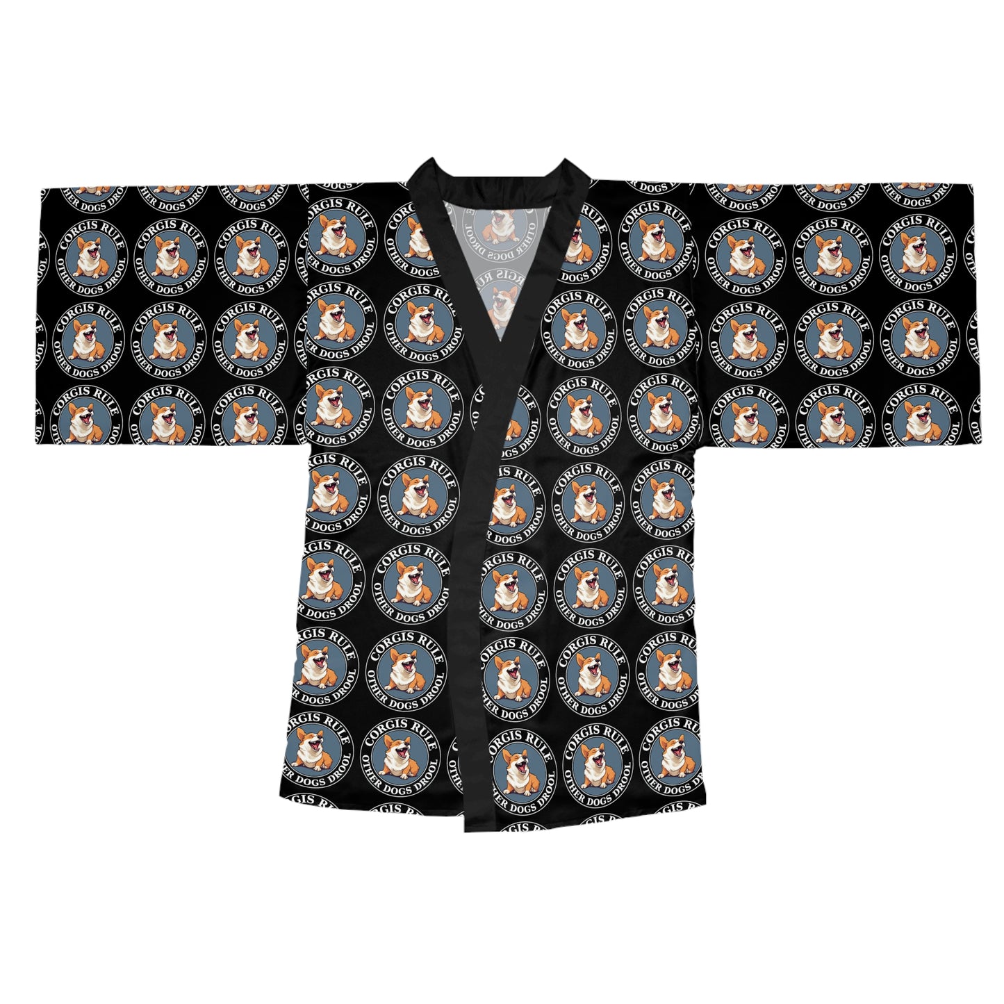 Corgis Rule...Other Dogs Drool - Kimono Robe