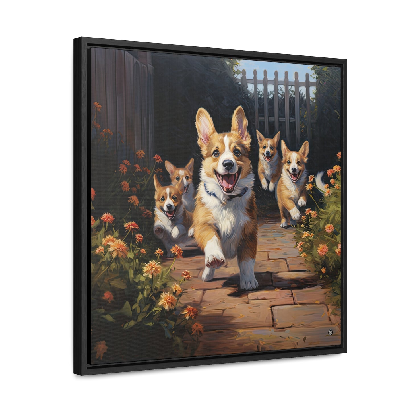 Welcome Home - Framed on Canvas