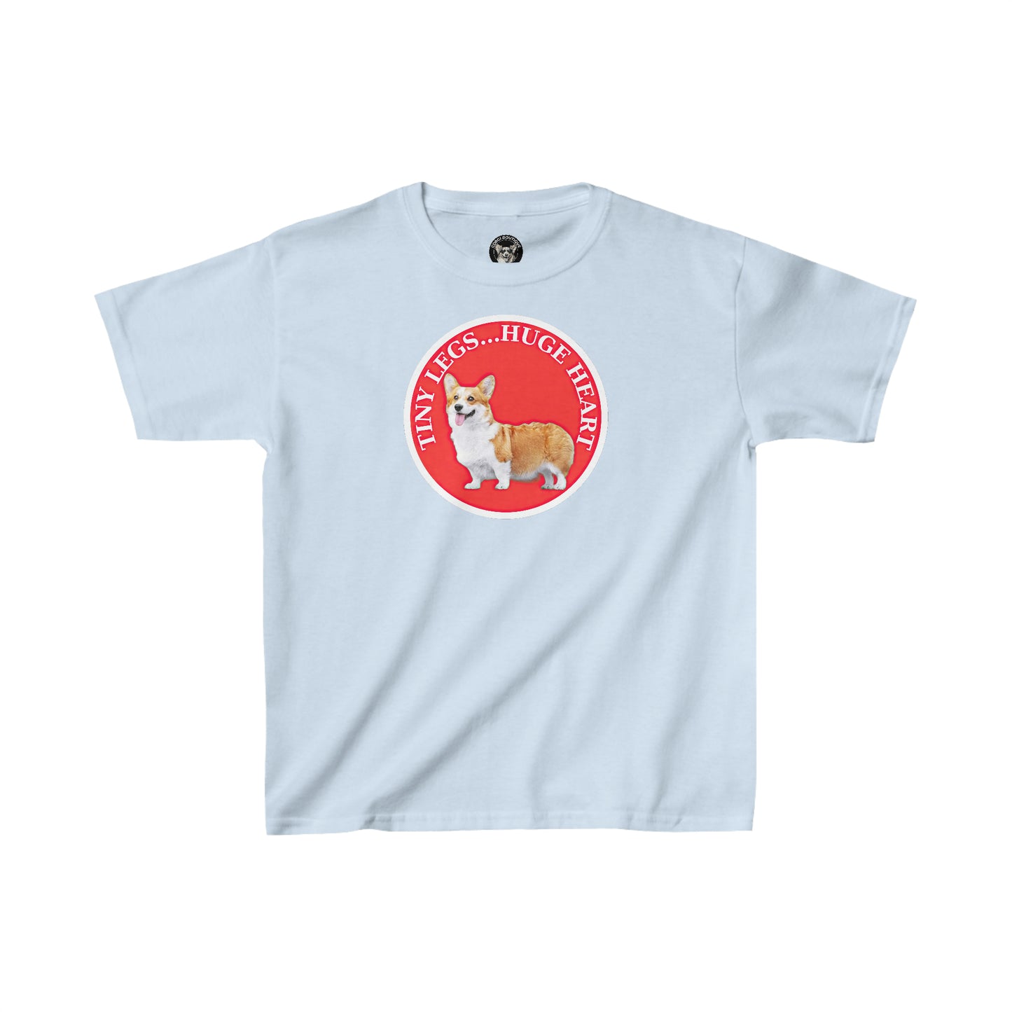 Tiny Legs...Huge Heart - Kids Heavy Cotton Tee