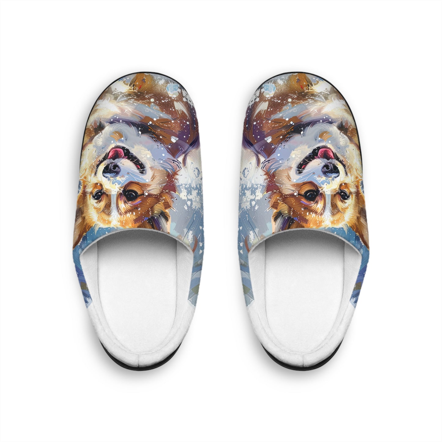 Christmas Corgi - Women's Slippers