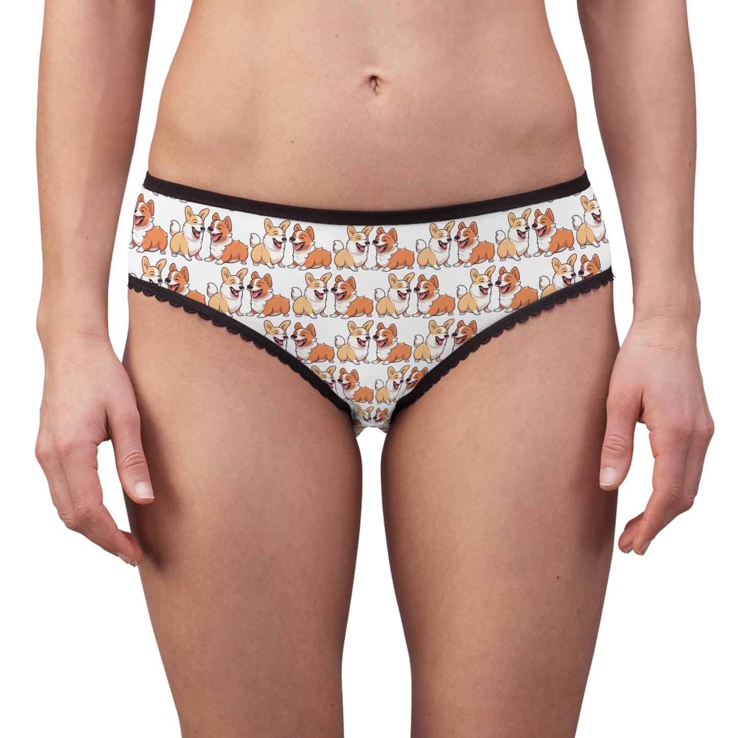 Corgi Couple Mosaic Panties