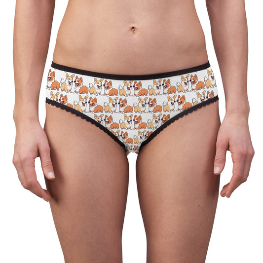Corgi Couple Mosaic Panties
