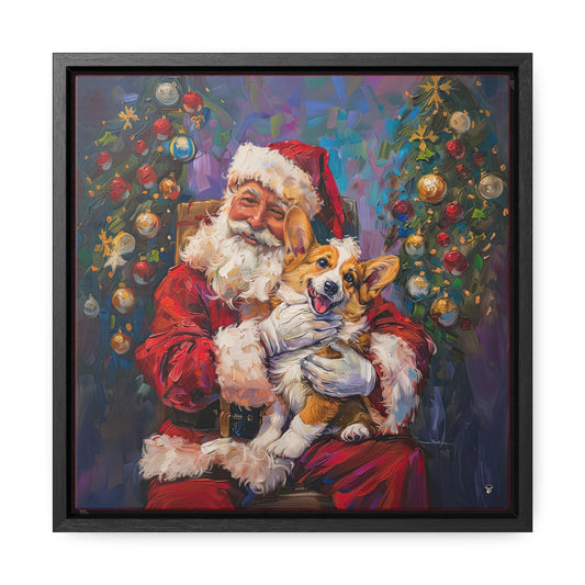 Nice List - Framed on Canvas