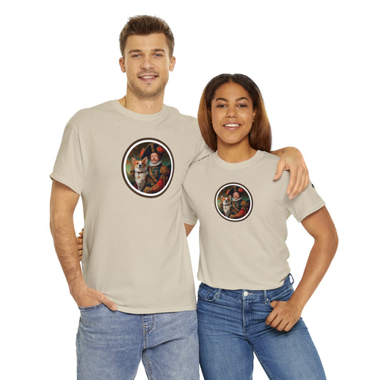 First Royal Corgi - Unisex Heavy Cotton Tee