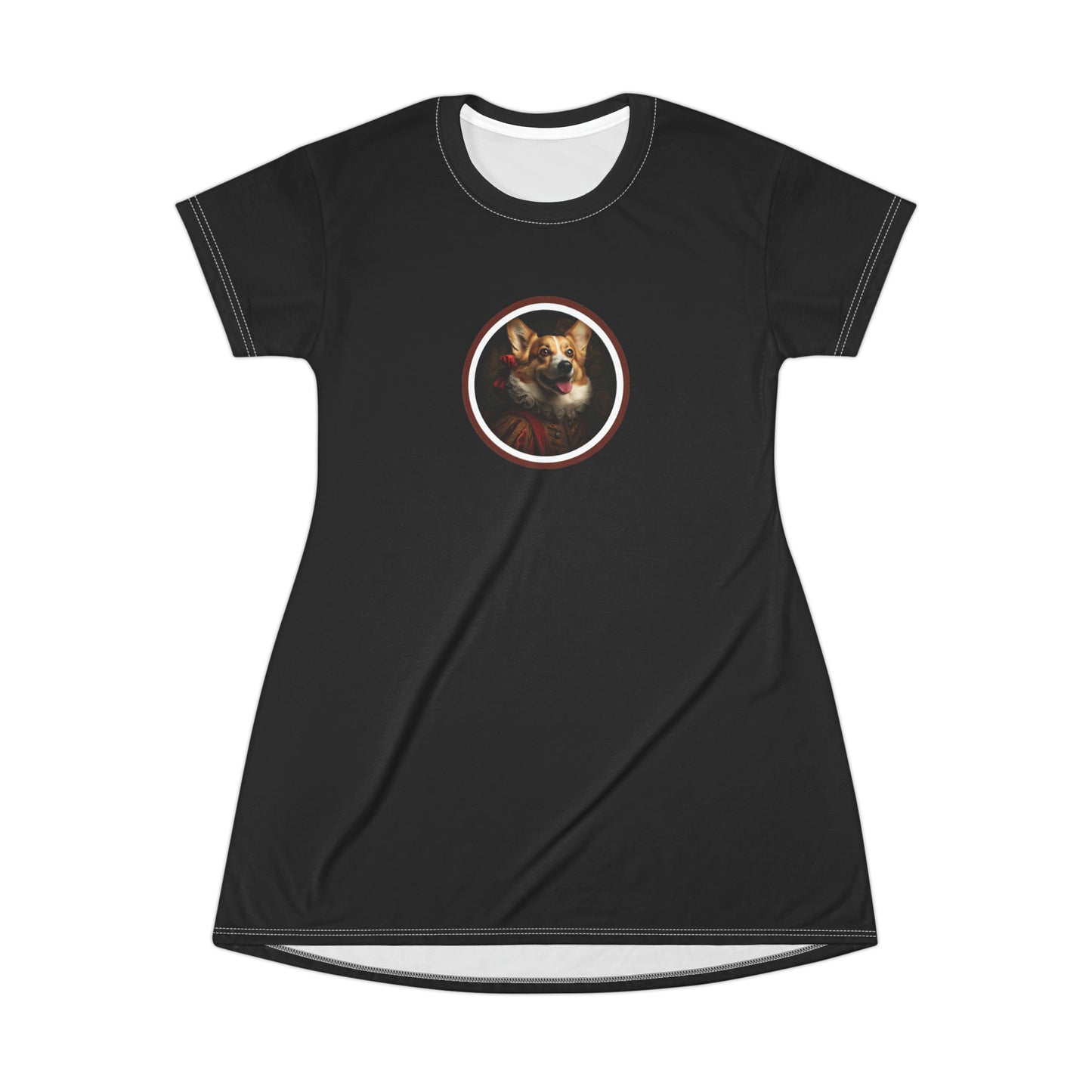 Renaissance Corgi - T-Shirt Dress