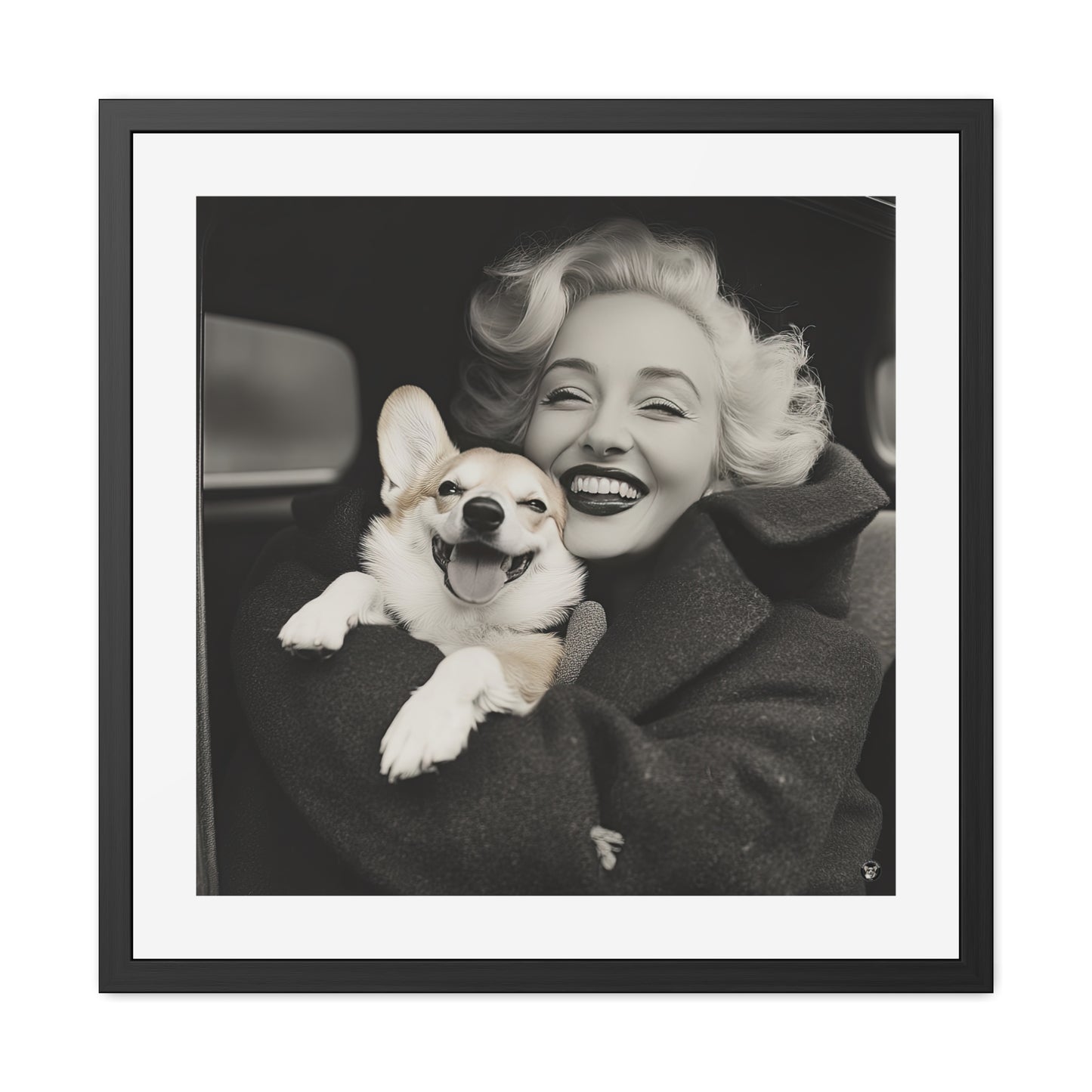 Marilyn's Bestie Framed Print
