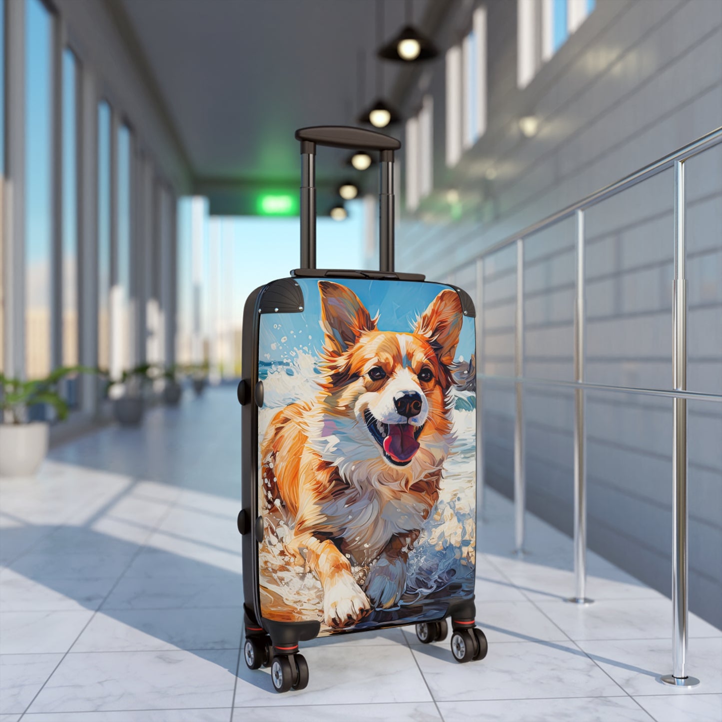 Coastal Corgi - Suitcase