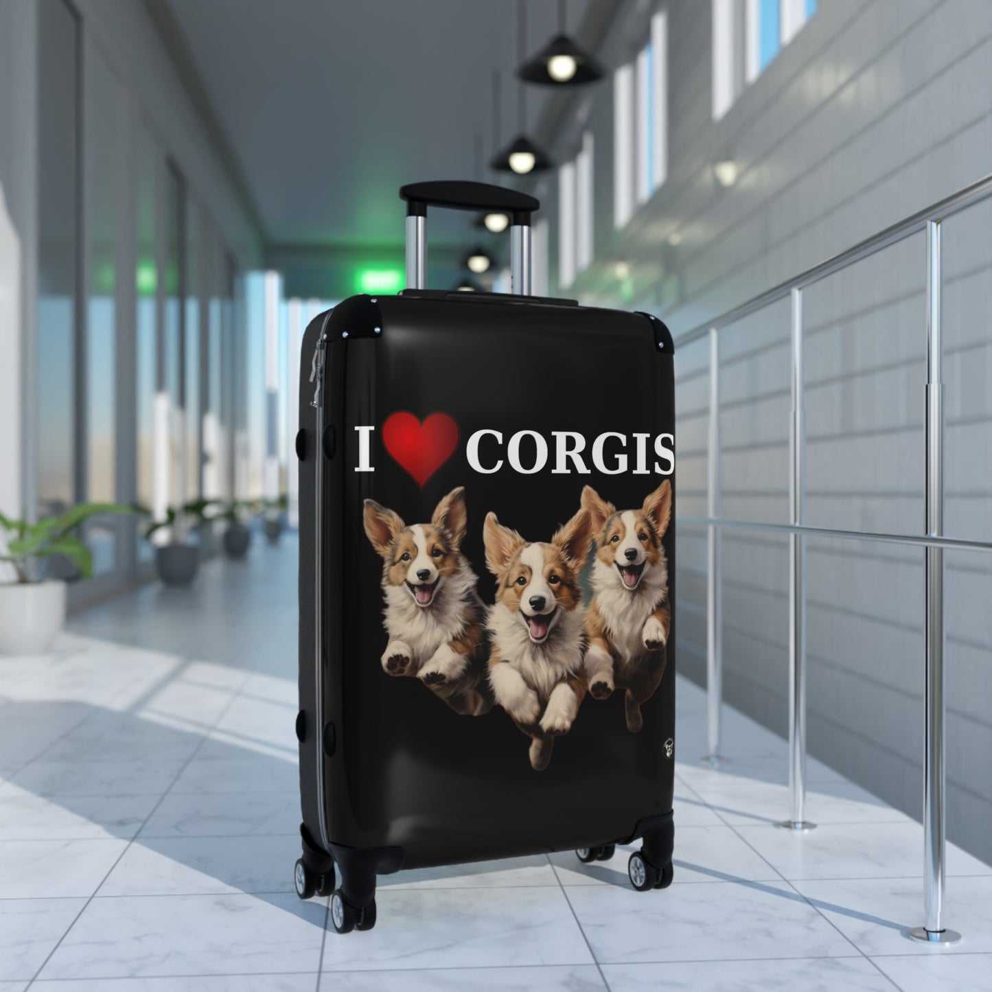 I Heart Corgis - Suitcase