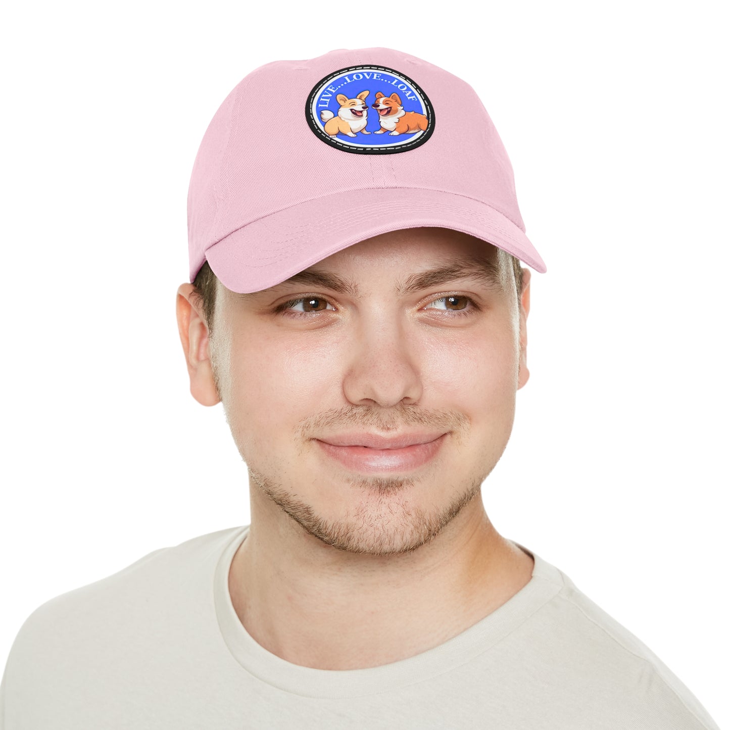 Live...Love...Loaf - Cap with Leather Patch