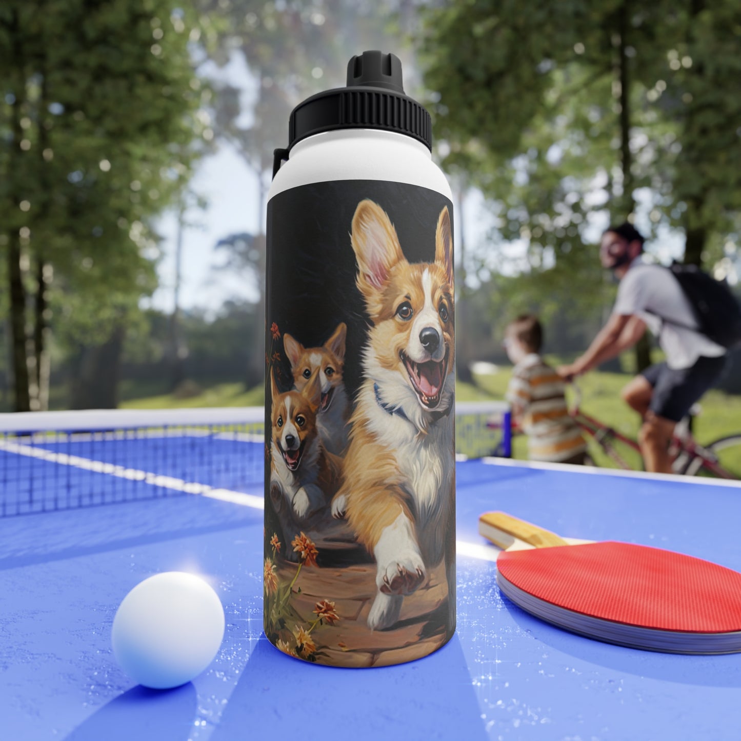 Welcome Home - Water Bottle with Sport Lid