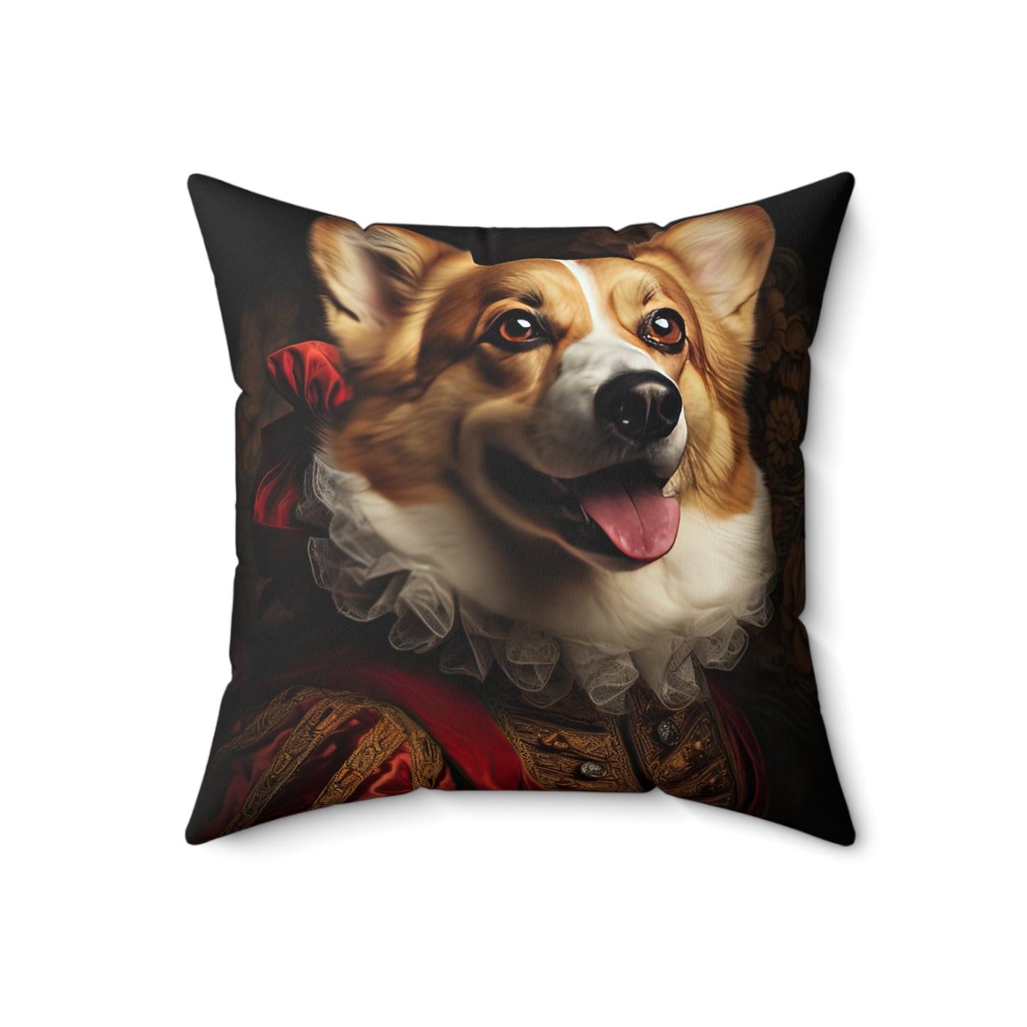 Renaissance Corgi - Throw Pillow
