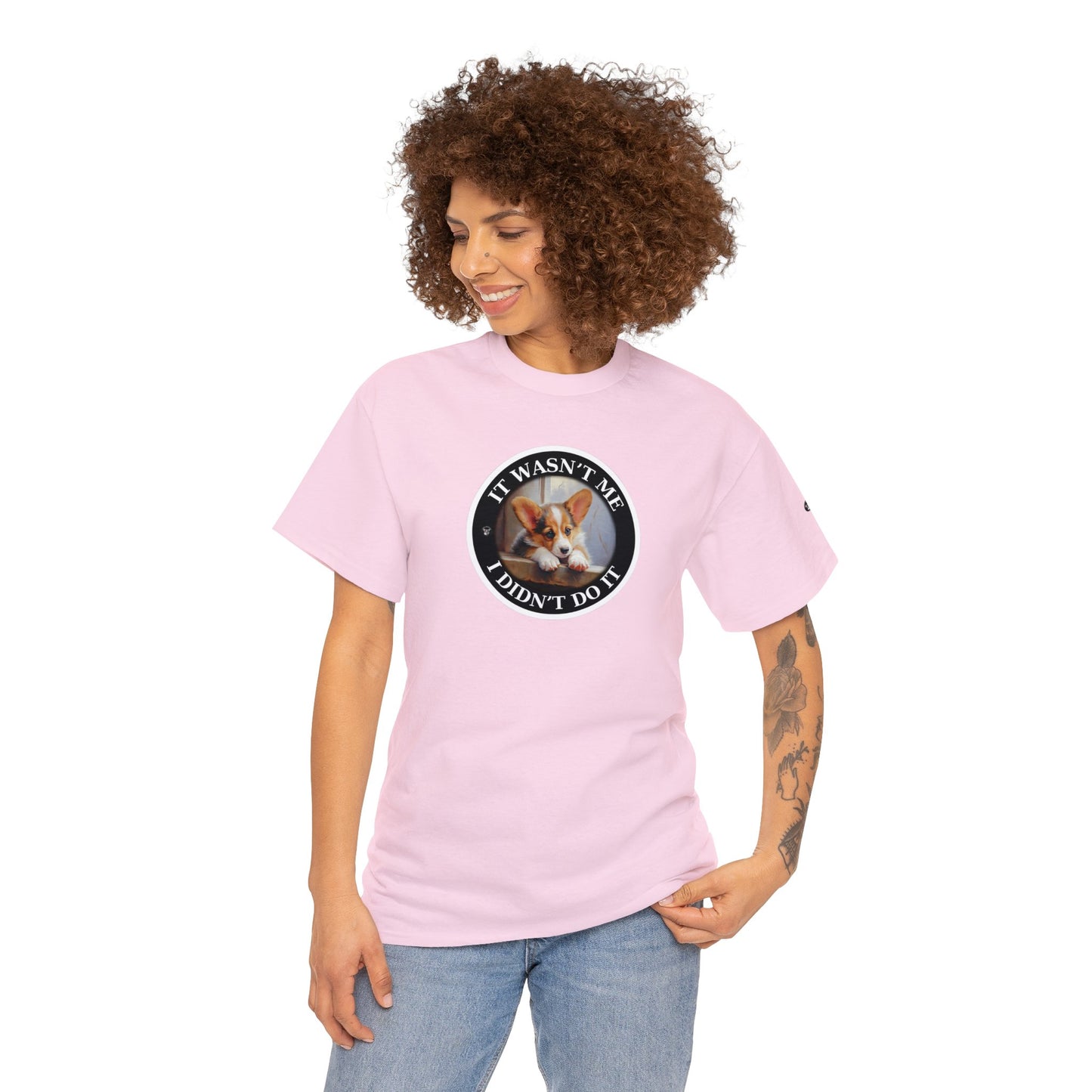 It Wasn't Me...I Didn't Do It - Unisex Heavy Cotton Tee