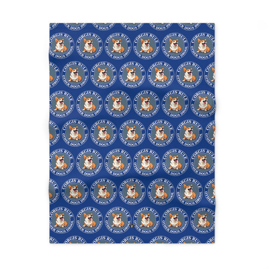 Corgis Rule...Other Dogs Drool Mosaic - Baby Blanket
