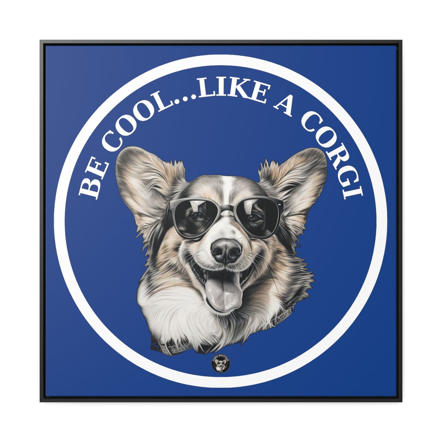Be Cool - Framed on Canvas