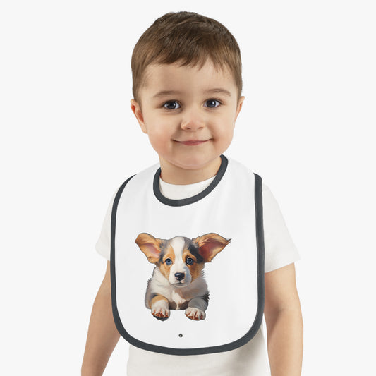 Puppy Portrait - Baby Bib