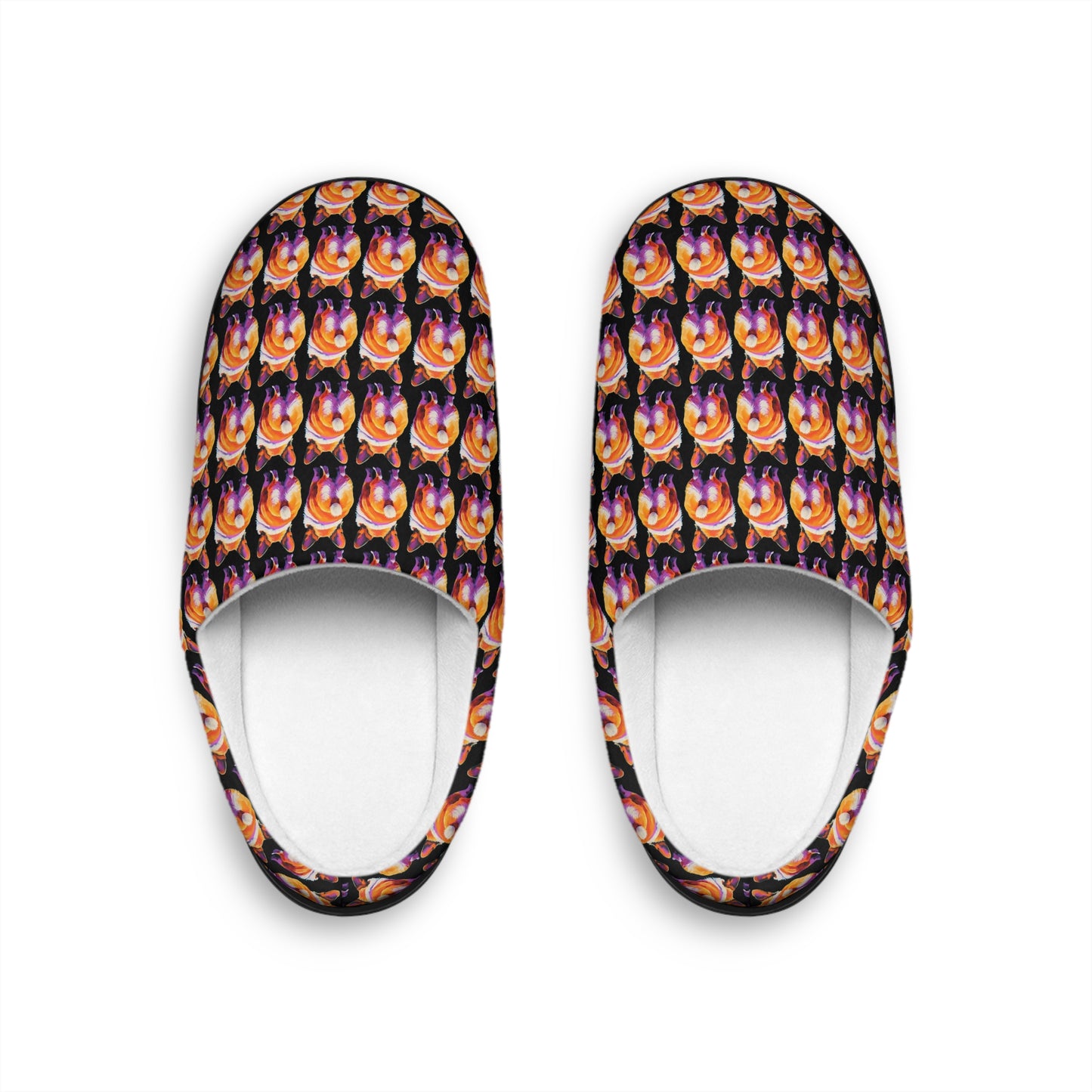 Corgi Butt Mosaic - Men's Slippers