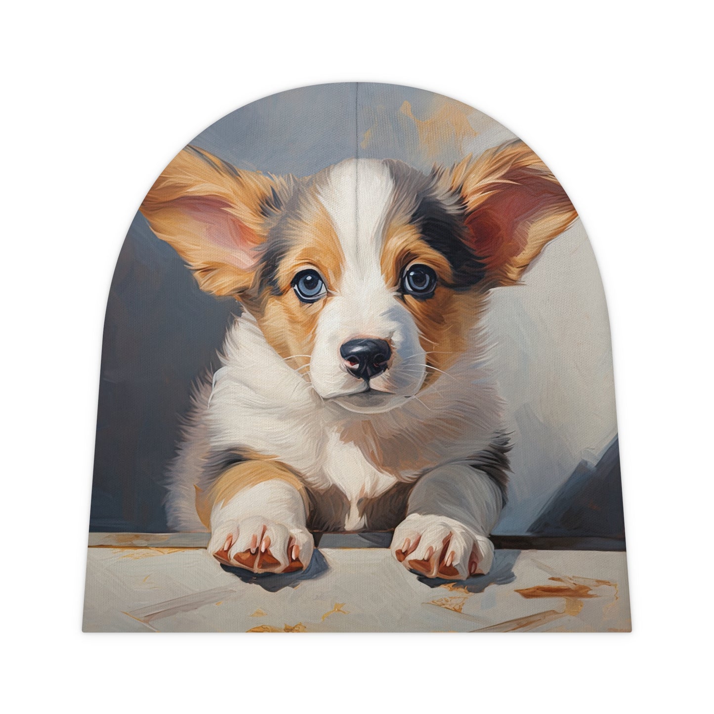 Puppy Portrait Baby Beanie