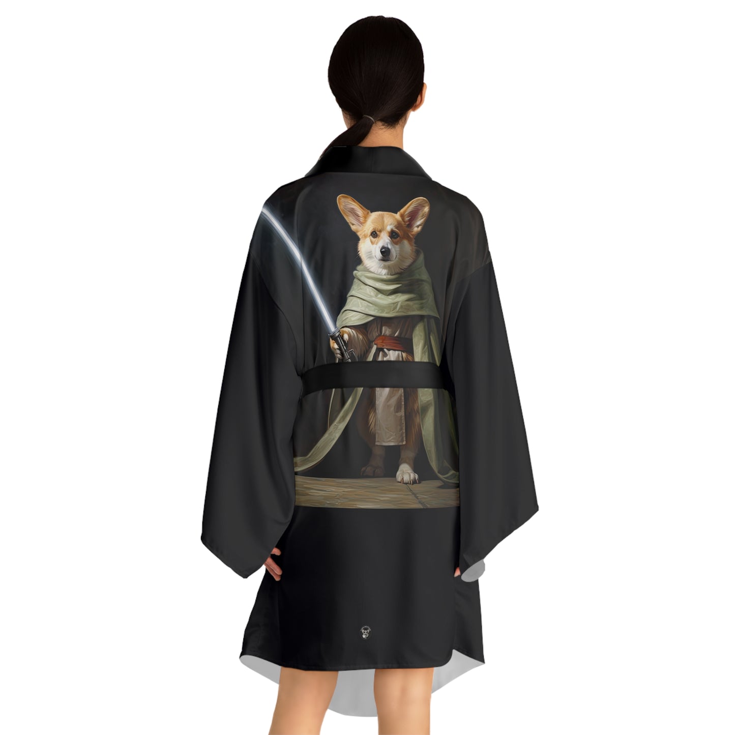 Jedi Corgi Kimono Robe