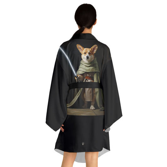 Jedi Corgi Kimono Robe