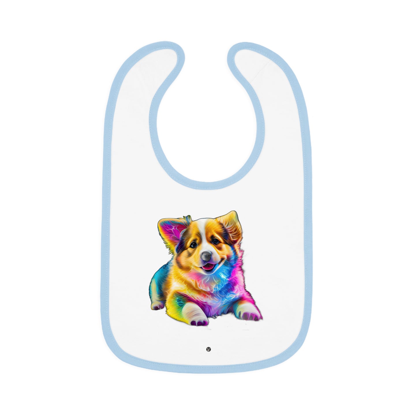 Colorful Corgi - Baby Bib