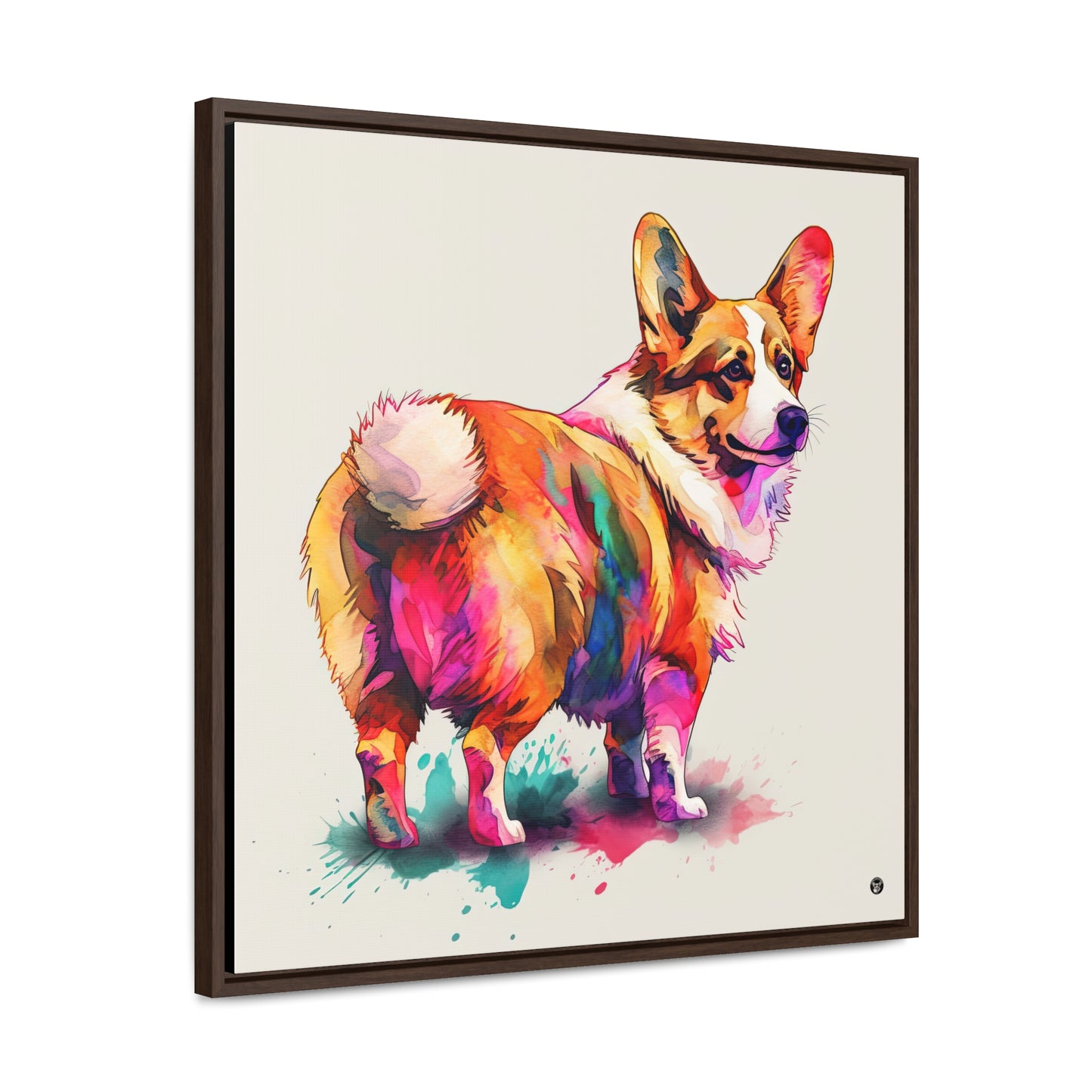 The Observer  - Framed on Canvas