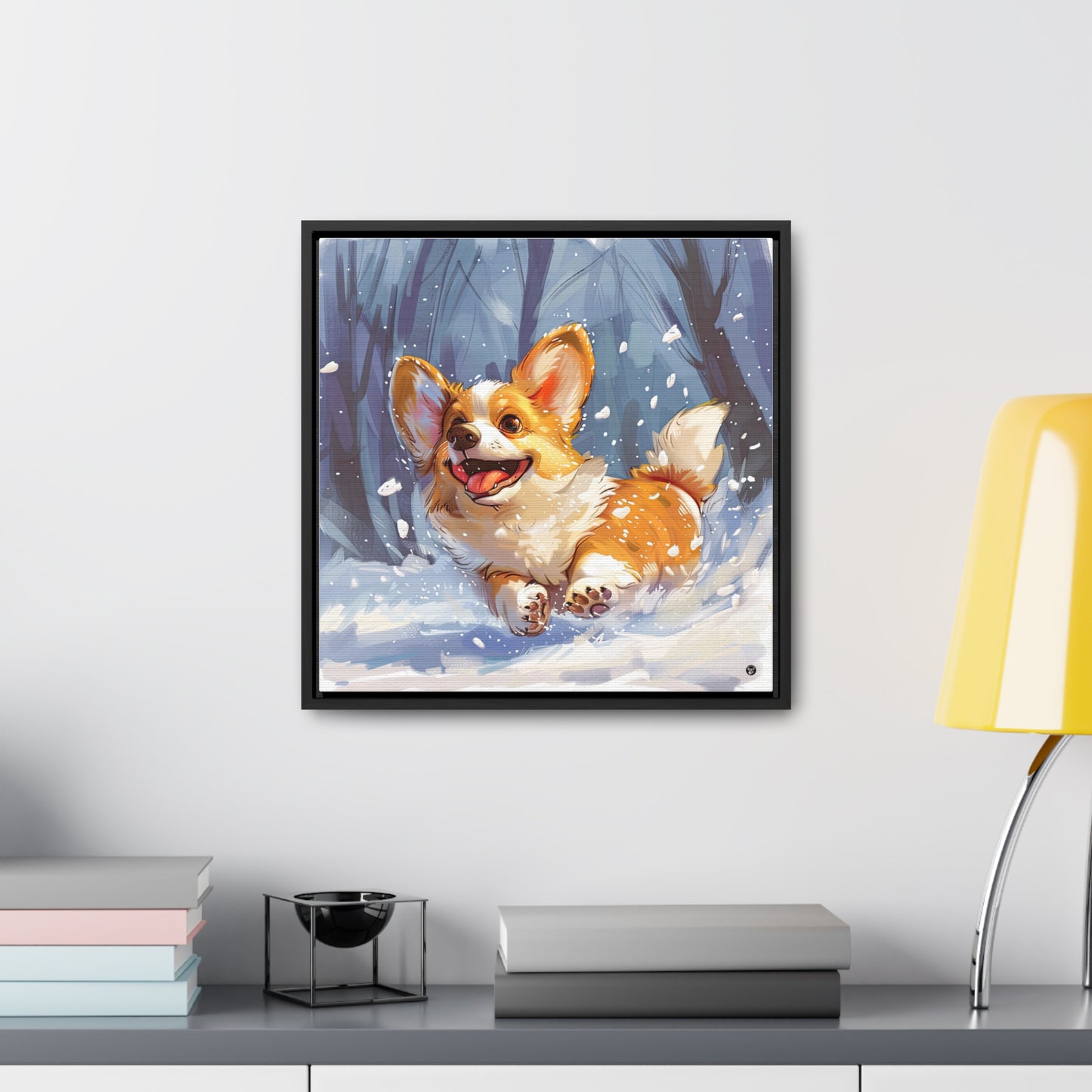 Winter Fun - Framed on Canvas