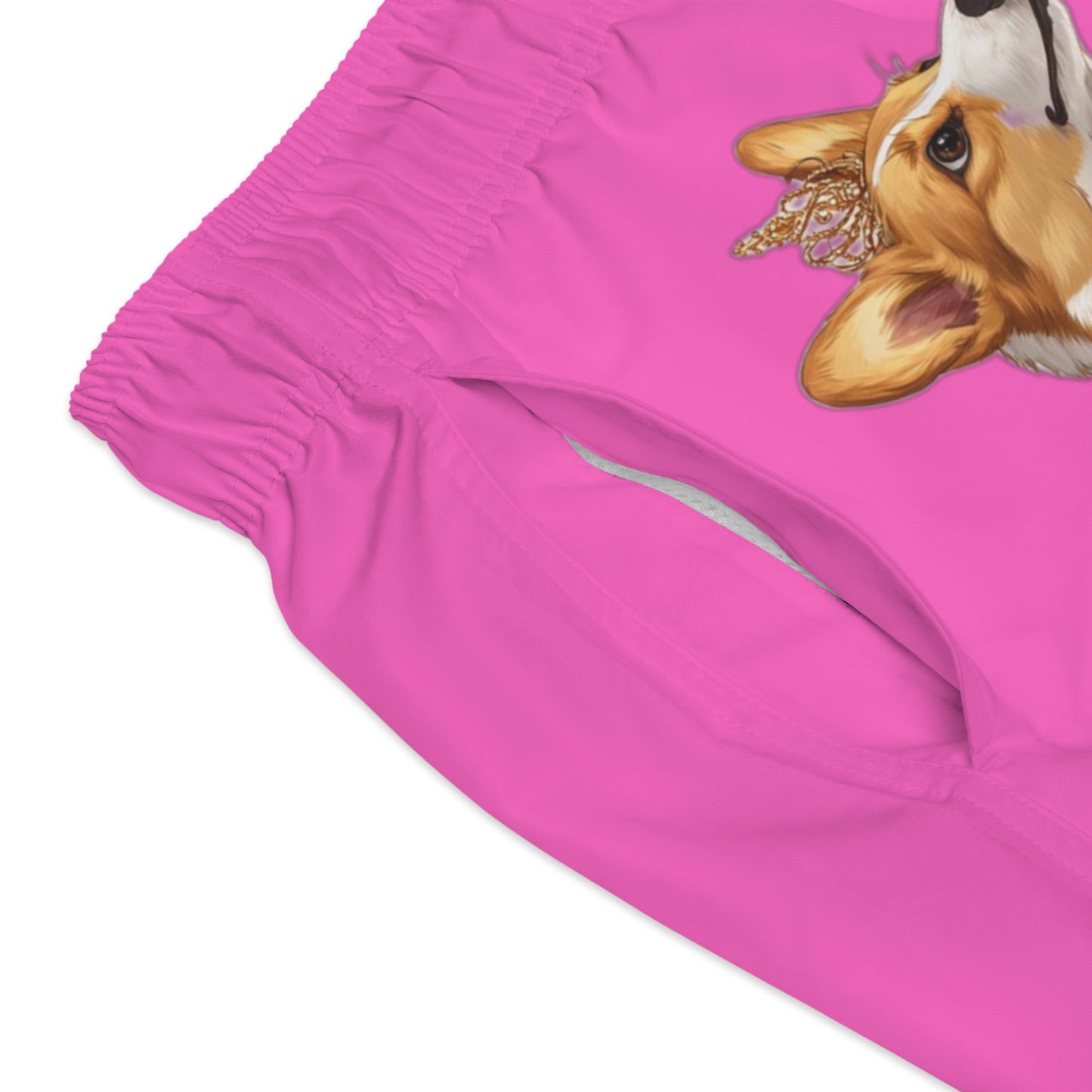 Princess Corgi Swim Trunks