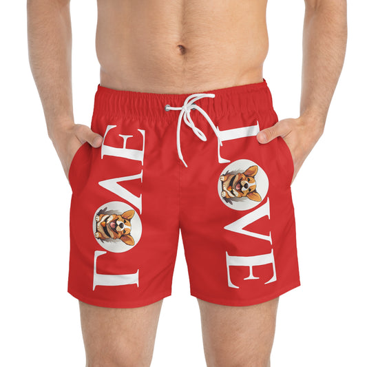 Love More Swim Trunks