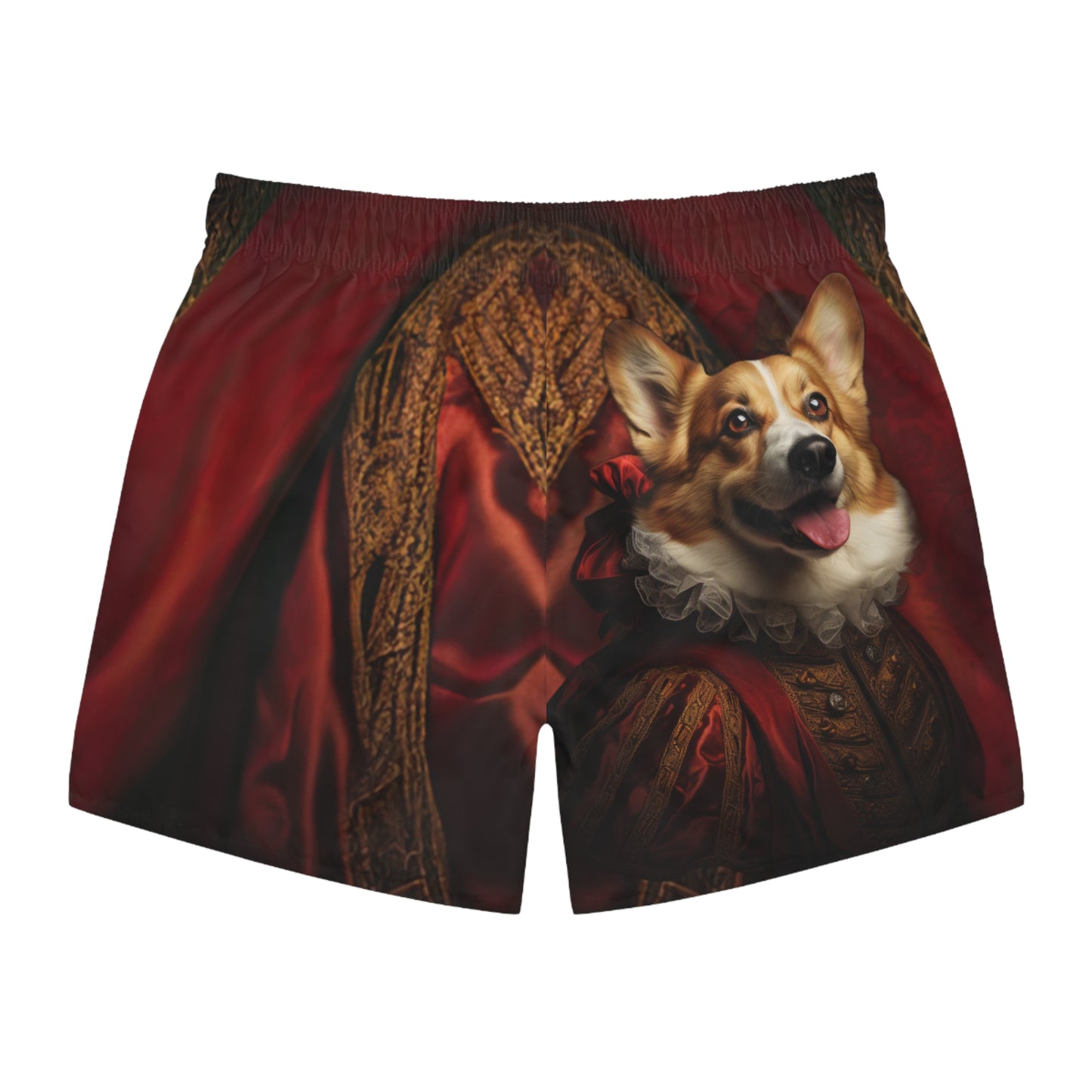 Renaissance Corgi Swim Trunks