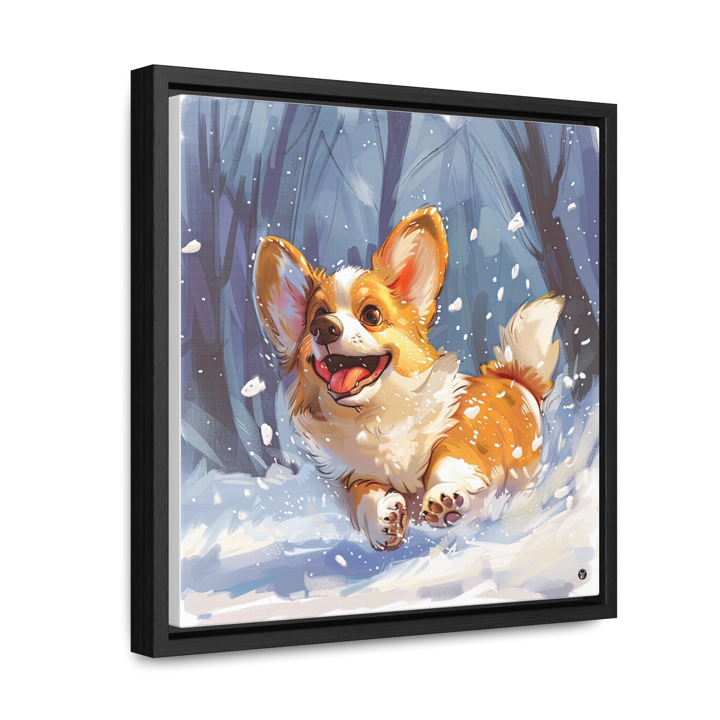 Winter Fun - Framed on Canvas