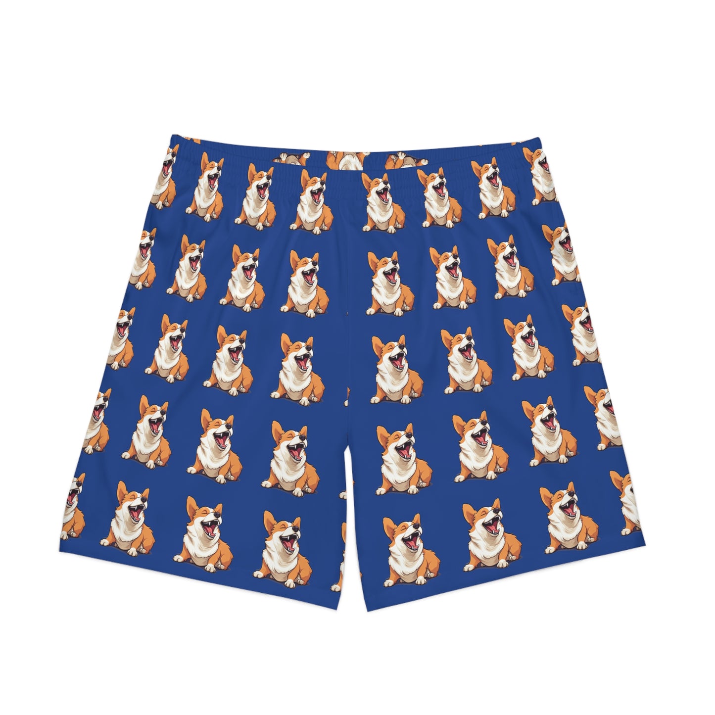 Comical Corgi Mosaic - Board Shorts
