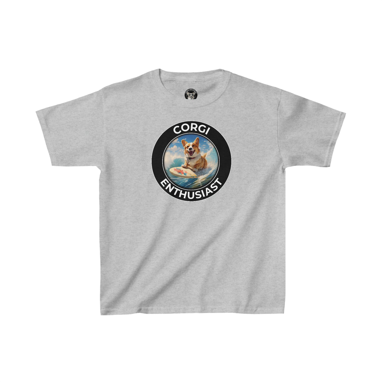 Corgi Enthusiast - Kids Heavy Cotton Tee