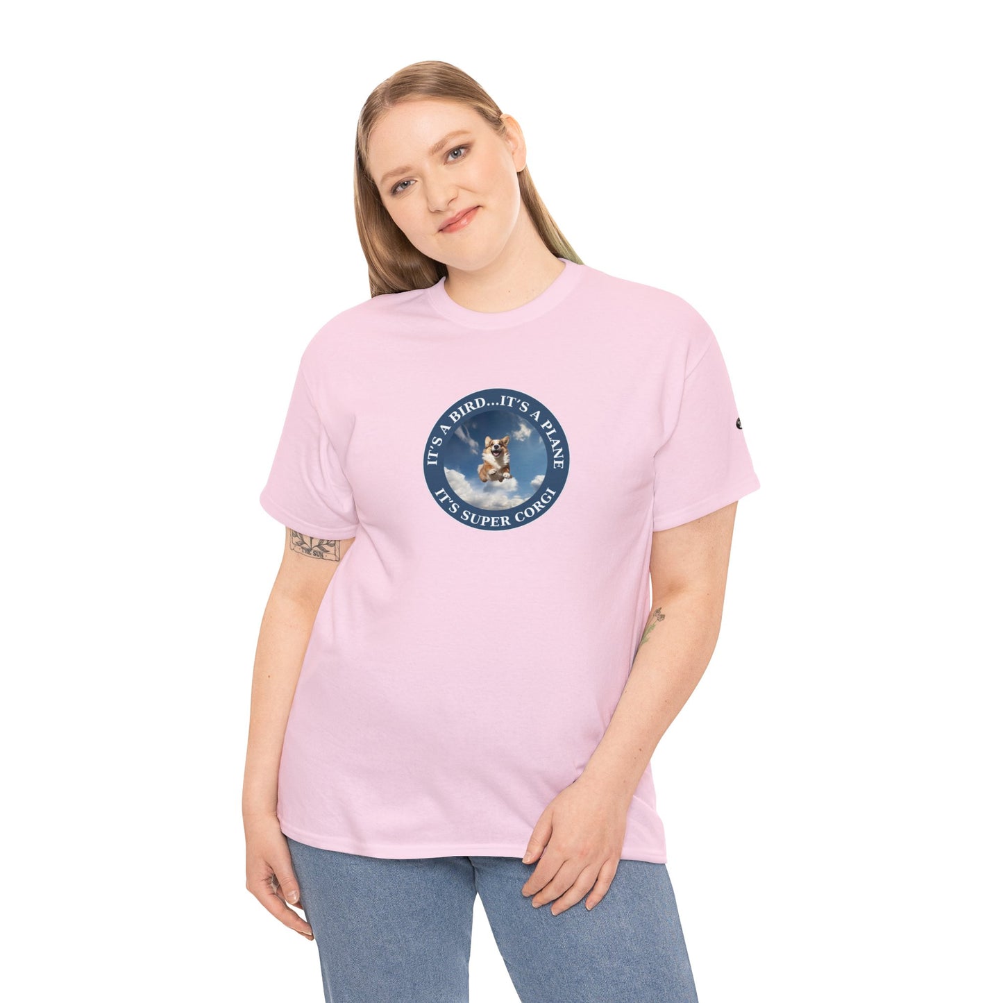 Super Corgi - Unisex Heavy Cotton Tee
