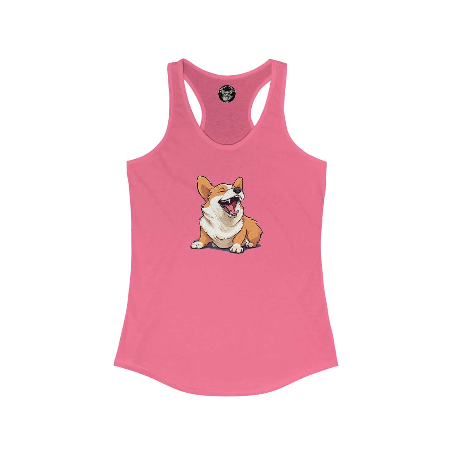Comical Corgi - Racerback Tank