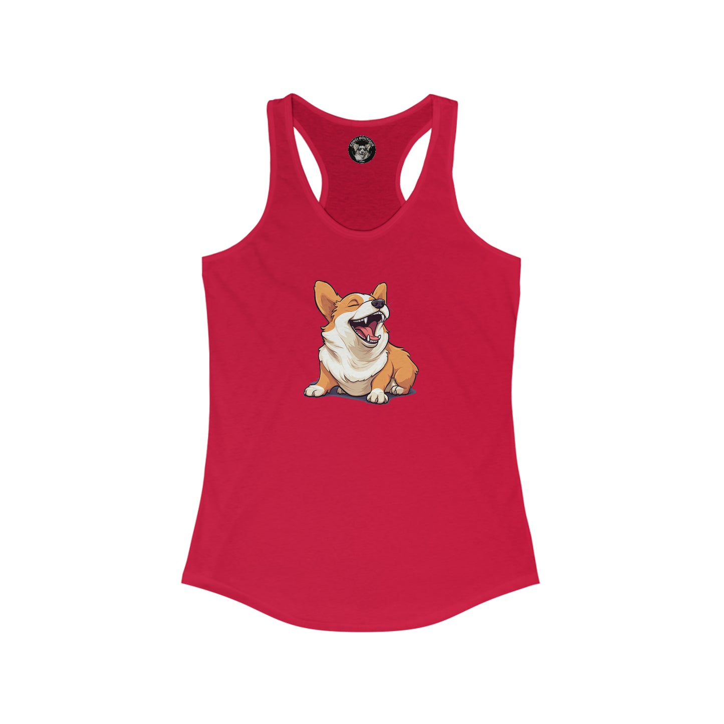 Comical Corgi - Racerback Tank